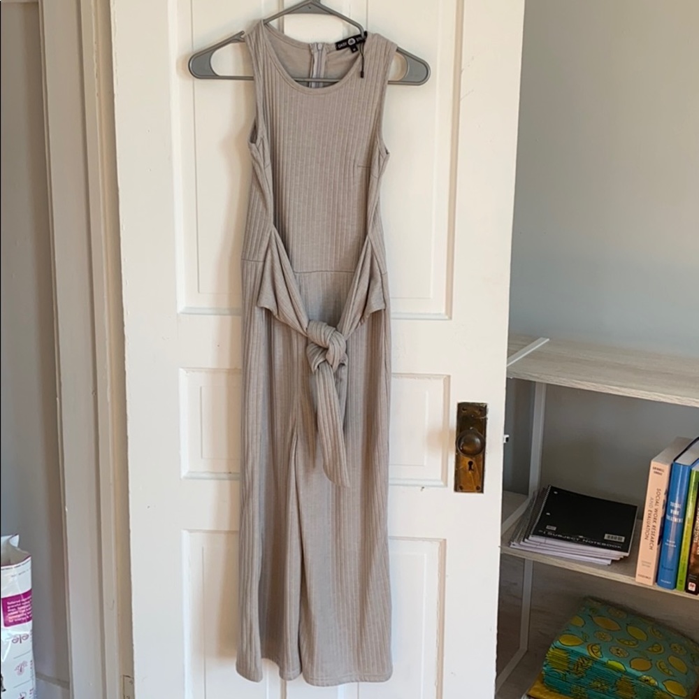 NWOT Cropped jumpsuit